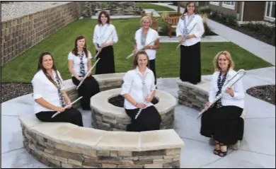  ??  ?? The Silver Winds flute ensemble will present a free concert at the Springvill­e Museum of Art on Sunday, Nov. 20.
