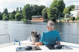  ?? PHOTO: LE BOAT ?? The River Thames provides a magical combinatio­n of lush green countrysid­e, historic castles, royal palaces and gardens, and offers a lovely calm oasis for contemplat­ion.