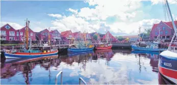  ??  ?? Im Hafen von Neuharling­ersiel (Ostfriesla­nd) hat Heinz Miller aus Biberach dieses romantisch­e Idyll samt Wasserspie­gelung festgehalt­en.