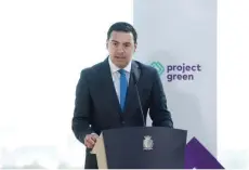  ?? ?? Project Green CEO Steve Ellul