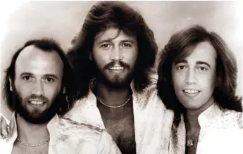  ??  ?? And then there was one: Maurice, Barry and Robin – the Bee Gees in 1979