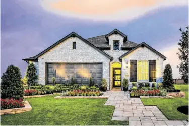  ??  ?? Highland showcases homes starting from the $240,000s.