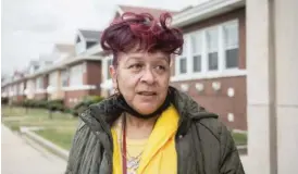  ?? PAT NABONG/SUN-TIMES ?? JoLondon Jamerson says a scammer hit the apartment building where she lives in Chatham last fall, falsely telling tenants he was the new manager and they should pay rent to him. “It’s like a slap in your face,” she says.