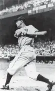  ??  ?? Hank Greenberg, the Hall of Famer who was a two-time World Series champ and two-time AL MVP during a career that wasinterru­pted by more than four years of service in the Second World War, was the unanimous choice for his first MVP award, 82 years ago...