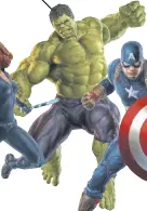  ??  ?? Hulk Bruce Banner personific­a a la ciencia aplicada al campo militar
1