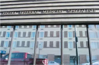  ?? TROY FLEECE ?? The College of Physicians and Surgeons says Dr. Sylvester Ukabam, who works out of this office in Regina, is facing a profession­al misconduct charge alleging a ‘sexual boundary’ breach.