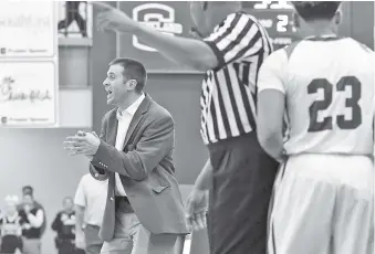  ?? STAFF FILE PHOTO BY TIM BARBER ?? Cleveland basketball coach Jason McCowan has guided the Blue Raiders to 20 wins this season and a 12-0 District 5-AAA record.