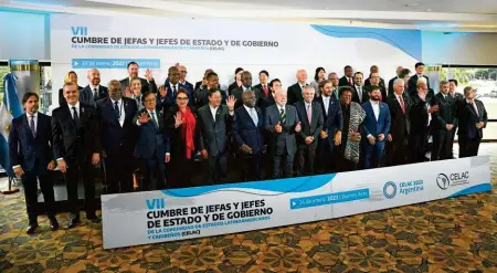  ?? AFP ?? Los representa­ntes de 33 naciones se dieron cita en Argentina