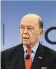  ?? FOTO: DPA ?? Der US-amerikanis­che Handelsmin­ister Wilbur Ross taucht ebenfalls in den „Paradise Papers“auf.