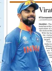  ?? REUTERS ?? Virat Kohli.