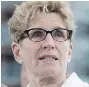  ??  ?? Kathleen Wynne