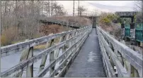  ?? Photograph: Iain Ferguson, The Write Image. ?? Work to replace the Soldiers Bridge in Fort William will start on March 27.