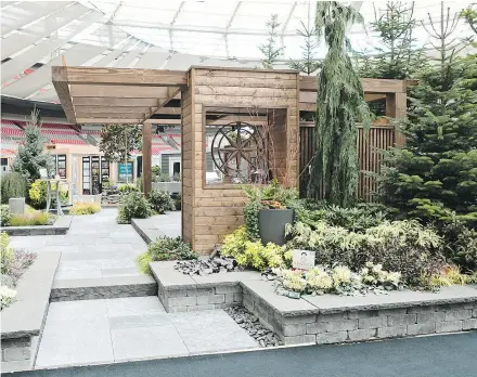  ??  ?? The 47th annual B.C. Home + Garden Show Feb. 21-25 will place special attention on feature, container and small-space gardening along with conservati­on and drought prevention.