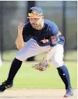  ?? JEFF ROBERSON/AP ?? Spring training means baseball fans can get a look at the reigning AL MVP, Houston Astros infielder Jose Altuve.