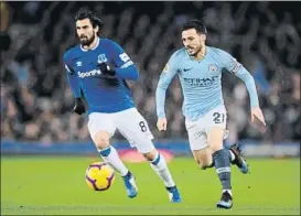  ?? FOTO: GETTY ?? André Gomes, durante un partido ante el Manchester City