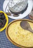  ?? Marlene Parrish/Post-Gazette ?? This spoonable cornbread dish is slightly sweet with summer corn flavor.