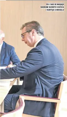  ?? ?? eu i sad se nadaju skorom susretu vučića i kurtija u briselu