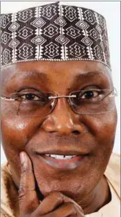  ??  ?? Atiku