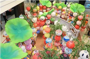  ??  ?? Catch the children’s lantern exhibition when you visit Cheras LeisureMal­l from now to Sept 13.