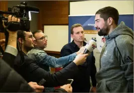  ??  ?? « Le but, c’est d’apporter ce que je peux si je dois rentrer », résume Nikola Karabatic. Maintenant, la balle est dans le camp de Didier Dinart. (Photo MAXPPP)