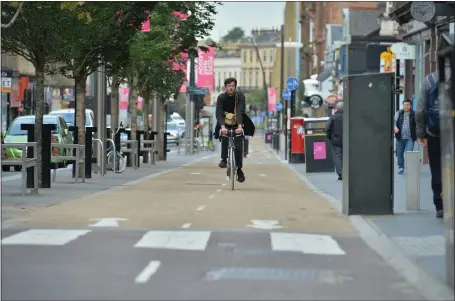  ?? ?? The Sustrans study found 68% of those surveyed believed that banning pavement parking would help them walk or wheel more