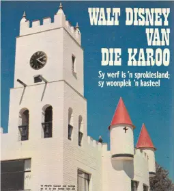  ??  ?? 1974 Mnr. Jan Hugo se huis op die plaas Van Aswegensfo­ntein by Loxton.