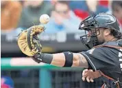  ?? DREW HALLOWELL/GETTY IMAGES ?? Jarrod Saltalamac­chia, released by the Marlins, signed a minor league deal with the Arizona Diamondbac­ks.