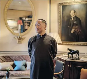  ?? ANDREW TESTA / THE NEW YORK TIMES FILES ?? Guo Wengui, a Chinese-born billionair­e living in New York, has riled China’s Communist Party with claims of corruption against some of the top leaders at a critical time in Xi Jinping’s presidency