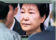  ?? Ahn Young-joon / Associated Press ?? Former President Park Geun-hye faces the prospect of more than three decades behind bars.