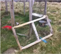  ??  ?? Legal predator control traps have been vandalised on Angus moors