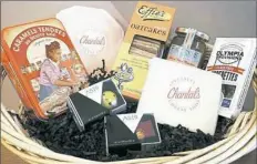  ?? Chantal's Cheese Shop ?? The Mother's Day basket from Chantal's Cheese Shop in Bloomfield includes two types of cheese, jam, crackers, salted caramel, A519 chocolates and more.