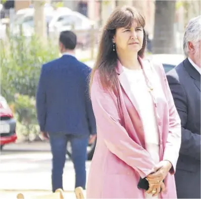  ?? Maria Pratdesaba / ACN ?? La presidenta del Parlament suspendida, Laura Borràs.