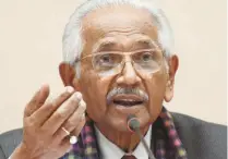  ??  ?? JUSTICE J.S. VERMA , former Chief Justice of India. He rendered the judgment in the Vineet Narain case, concerning allegation­s of corruption against high-ranking public officials.