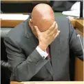  ??  ?? UNDER PRESSURE: Jacob Zuma