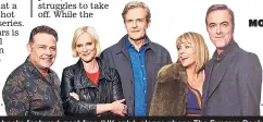  ??  ?? FILLING IN THE GAP: The cast of Cold Feet