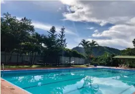  ?? CORTESÍA ?? La piscina del balneario Las Piedras permite el distanciam­iento.