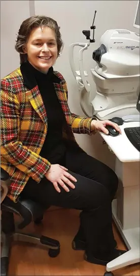  ??  ?? ‘I am delighted to be part of the move into the new Duhallow Primary Health Care Centre’; Jill Farrell optician.