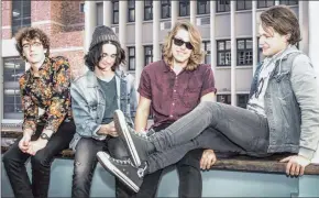  ??  ?? Bringing their fresh blend of Indie Britpop and Afro-rock to White Mountain this year are Cape Town band Early Hours. They have a youthful energy onstage and off, and their 2014 single, has put them on the internatio­nal map after reaching No 1 on the...