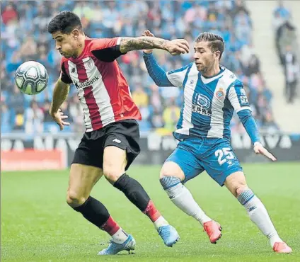  ?? FOTO: MANEL MONTILLA ?? Tablas en Cornellà
La visita al Espanyol supuso el último partido a domicilio en el que el Athletic sumó un empate