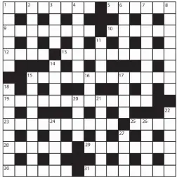  ??  ?? PRIZES of £20 will be awarded to the senders of the first three correct solutions checked. Solutions to: Daily Mail Prize Crossword No. 15,572, PO BOX 3451, Norwich, NR7 7NR. Entries may be submitted by second-class post. Envelopes must be postmarked...