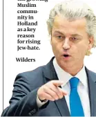  ??  ?? Wilders