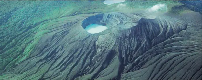  ?? OVSICORI ?? El Parque Nacional Rincón de la Vieja tendrá ahora una extensión de 16.182 hectáreas. Este territorio resguarda la mayor población en estado natural de guarias moradas.