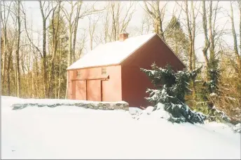  ?? Photo by Alfred Kelman ?? Alfred Kelman spent a year photograph­ing his beloved town of Washington and chose photos to follow the seasons of the year. The book, “Time and the River: Portrait of a New England Town,” includes lines from songs and passages of verse.