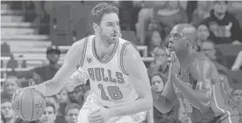  ?? | GETTY IMAGES ?? PauGasol had five points and six reboundsWe­dnesday against the Pistons.