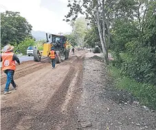  ??  ?? TRABAJOS. La construcci­ón del tramo de alivio ha sufrido atrasos.