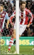  ??  ?? eAPPY aAYS: Peter Crouch had a hand in both Stoke goals