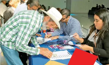  ?? Cortesía ?? Los militantes del partido blanquiazu­l deberán elegir dirigente nacional./