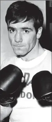  ??  ?? Boxing hero: Walter McGowan in 1966