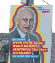  ?? FOTO: MÜLLER ?? Wahlplakat der FDP.