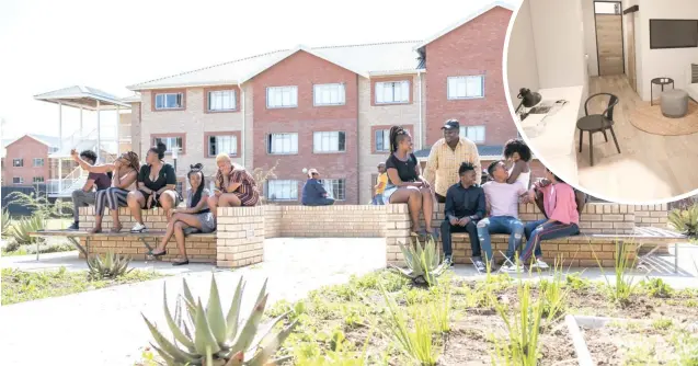  ??  ?? STAG Africa’s new student residence at the University of Fort Hare in the Eastern Cape